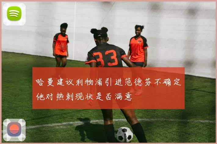 哈曼建议利物浦引进范德芬不确定他对热刺现状是否满意